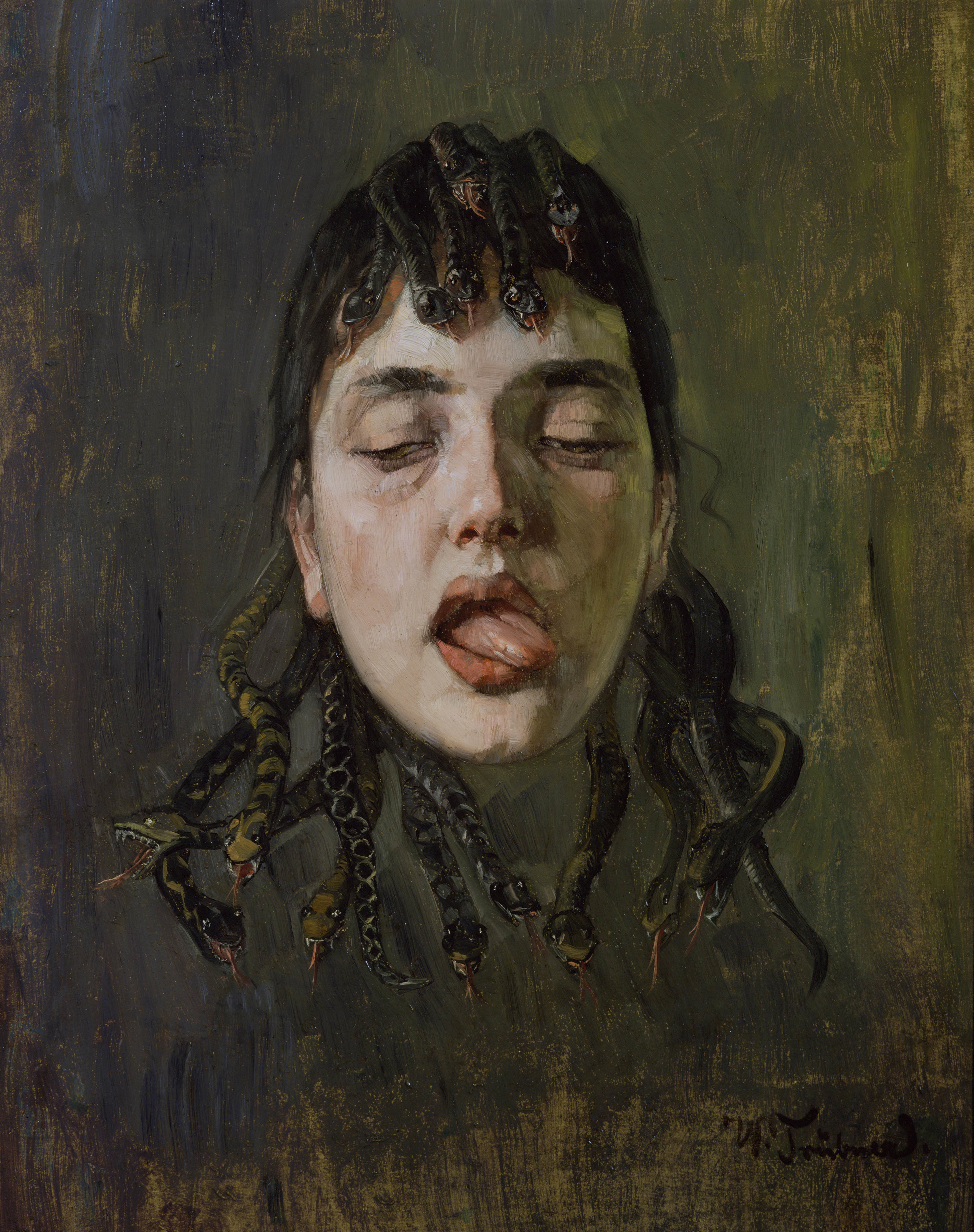 A Gorgon’s Head (Gorgenhaupt) 


